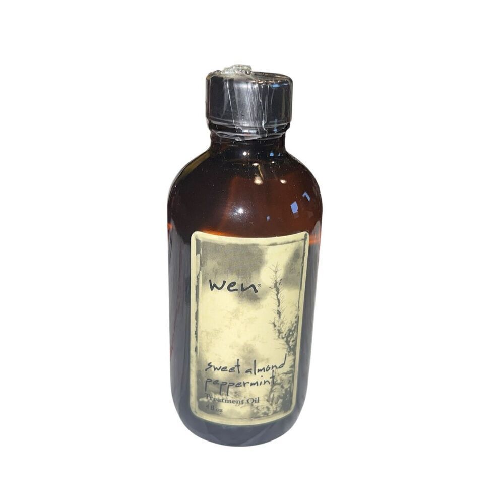 Wen Chaz Dean Sweet Almond Peppermint Treatment Oil 4oz NEW No Box & Sealed